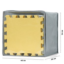 SALTEA DE JOACA KINDERKRAFT LUNO, SPUMA, YELLOW | MARKETPLACE SHOPPING CENTER