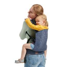 MARSUPIU ERGONOMIC KINDERKRAFT NINO, PANA LA 20 KG, CONFETTI DENIM | MARKETPLACE SHOPPING CENTER