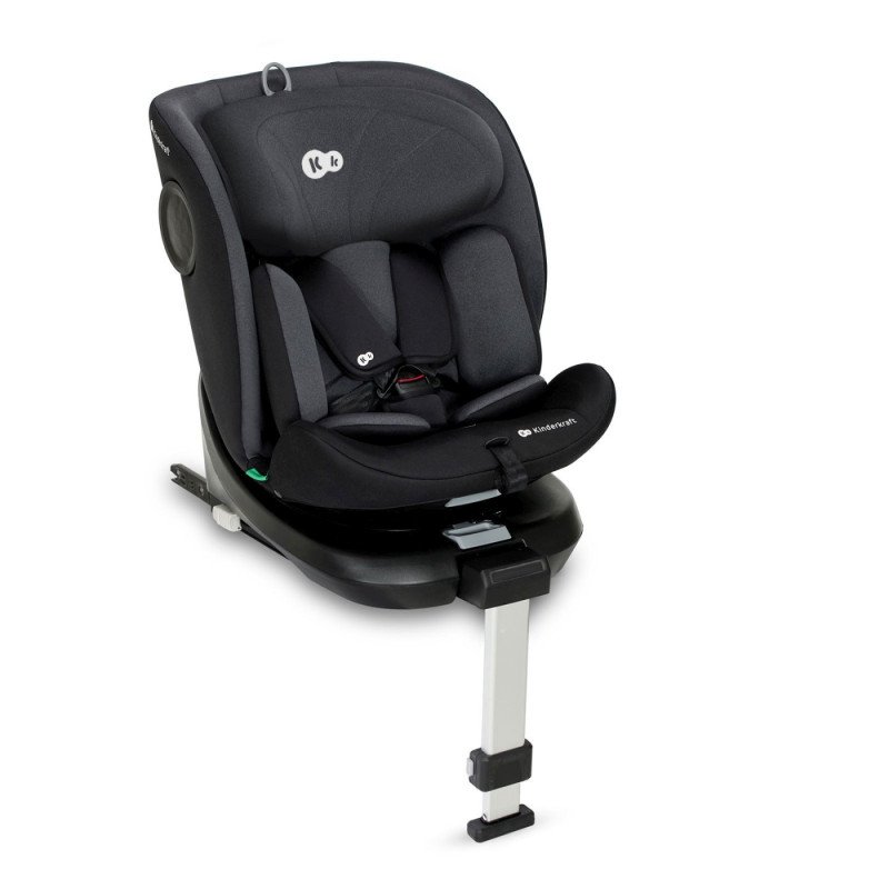 SCAUN AUTO I-SIZE, 40-150 CM, KINDERKRAFT I-360, BLACK | MARKETPLACE SHOPPING CENTER