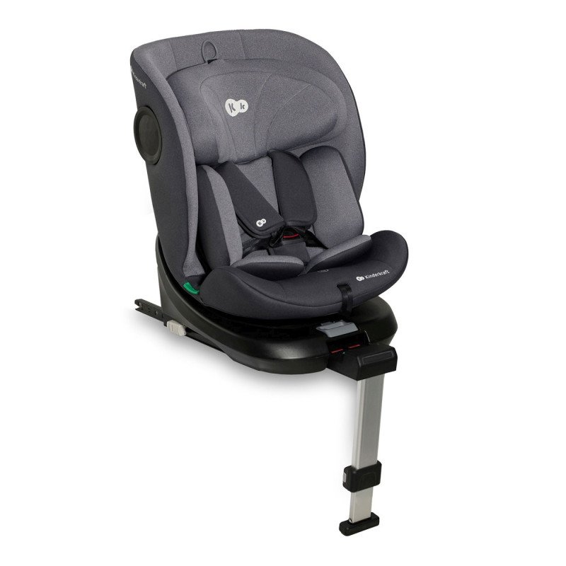 SCAUN AUTO I-SIZE, 40-150 CM, KINDERKRAFT I-360, GREY | MARKETPLACE SHOPPING CENTER
