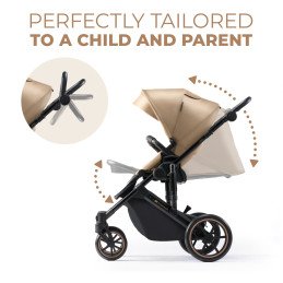 CARUCIOR 2 IN 1 KINDERKRAFT PRIME 2, SANDROSE BEIGE | MARKETPLACE SHOPPING CENTER