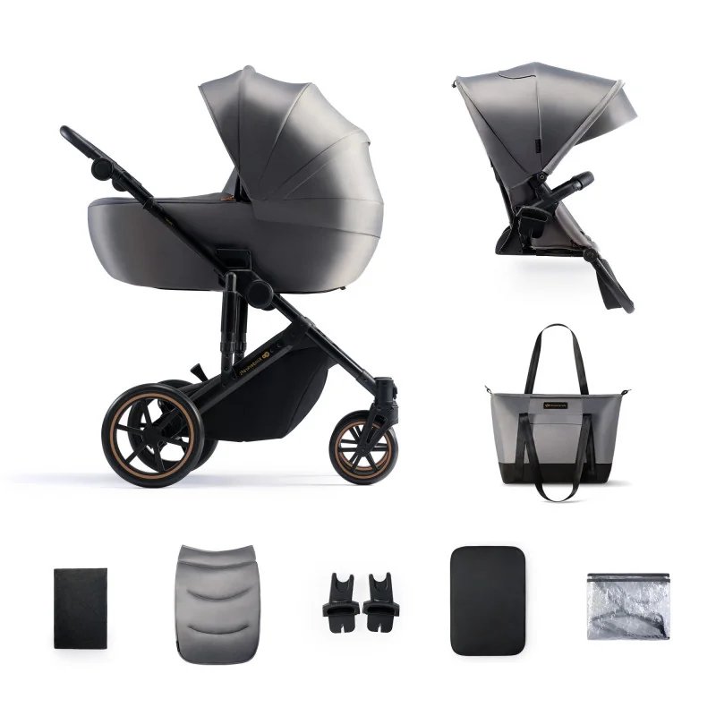 CARUCIOR 2 IN 1 KINDERKRAFT PRIME 2, SHADOW GREY | MARKETPLACE SHOPPING CENTER