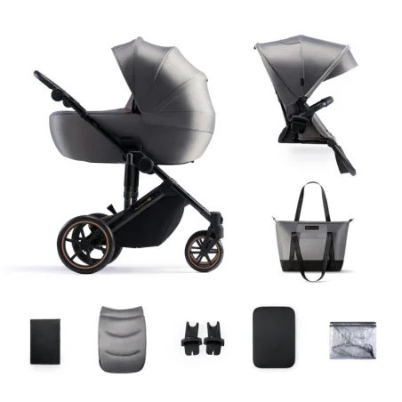CARUCIOR 2 IN 1 KINDERKRAFT PRIME 2, SHADOW GREY | MARKETPLACE SHOPPING CENTER