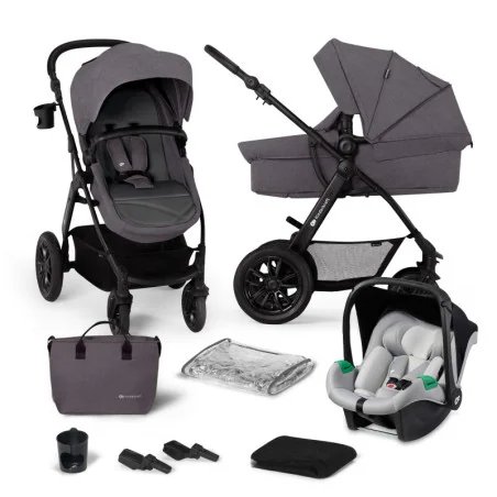 CARUCIOR MULTIFUNCTIONAL KINDERKRAFT XMOOV, 3 IN 1, DARK GREY | MARKETPLACE SHOPPING CENTER