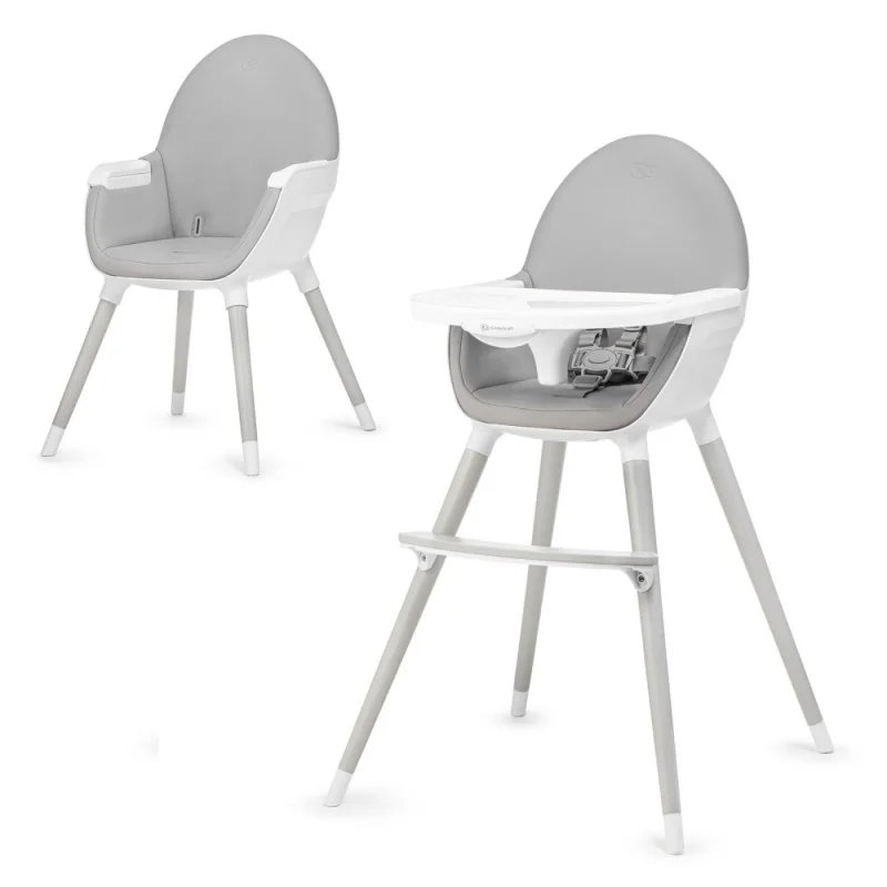 SCAUN DE MASA KINDERKRAFT FINI, 2 IN 1, GREY LEGS | MARKETPLACE SHOPPING CENTER