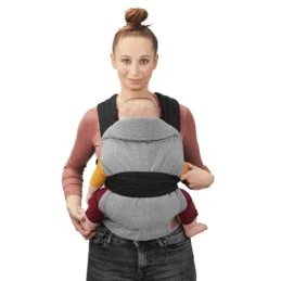 MARSUPIU ERGONOMIC KINDERKRAFT ADOREE MEI TAI, GREY | MARKETPLACE SHOPPING CENTER