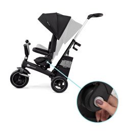 TRICICLETA KINDERKRAFT EASYTWIST, BLACK | MARKETPLACE SHOPPING CENTER