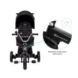 TRICICLETA KINDERKRAFT EASYTWIST, BLACK | MARKETPLACE SHOPPING CENTER