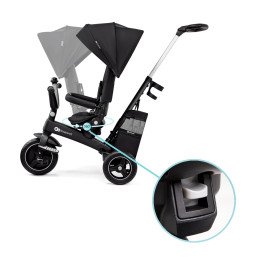 TRICICLETA KINDERKRAFT EASYTWIST, BLACK | MARKETPLACE SHOPPING CENTER