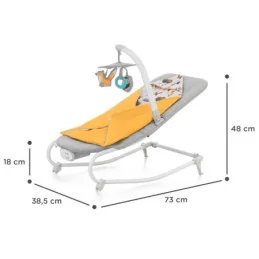 SEZLONG 3 IN 1, KINDERKRAFT FELIO 2, FOREST YELLOW | MARKETPLACE SHOPPING CENTER