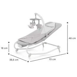 SEZLONG 3 IN 1, KINDERKRAFT FELIO 2, STONE GREY | MARKETPLACE SHOPPING CENTER