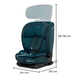 SCAUN AUTO I-SIZE, 76-150 CM, KINDERKRAFT ONETO 3, ISOFIX, HARBOR BLUE | MARKETPLACE SHOPPING CENTER