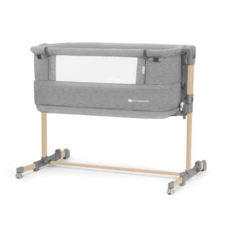 PATUT BEBE, KINDERKRAFT NESTE GROW, GRI DESCHIS LEMN | MARKETPLACE SHOPPING CENTER