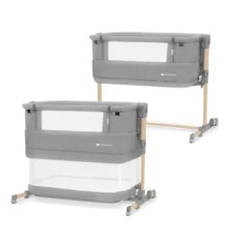 PATUT BEBE, KINDERKRAFT NESTE GROW, GRI DESCHIS LEMN | MARKETPLACE SHOPPING CENTER