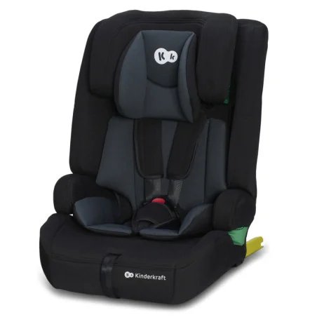 SCAUN AUTO I-SIZE, 76-150 CM, KINDERKRAFT SAFETY FIX 2, BLACK | MARKETPLACE SHOPPING CENTER