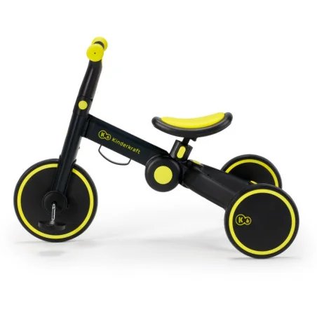 BICICLETA DE ECHILIBRU / TRICICLETA KINDERKRAFT 4TRIKE, BLACK VOLT | MARKETPLACE SHOPPING CENTER