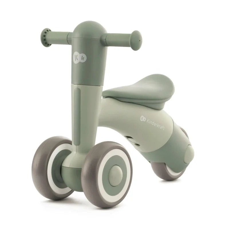 BICICLETA DE ECHILIBRU KINDERKRAFT MINIBI, LEAF GREEN | MARKETPLACE SHOPPING CENTER