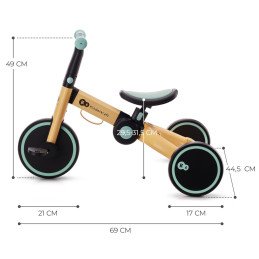 BICICLETA DE ECHILIBRU / TRICICLETA KINDERKRAFT 4TRIKE, SUNFLOWER BLUE | MARKETPLACE SHOPPING CENTER