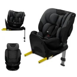SCAUN AUTO KINDERKRAFT I-FIX, I-SIZE 40-150 CM, GRAPHITE BLACK | MARKETPLACE SHOPPING CENTER