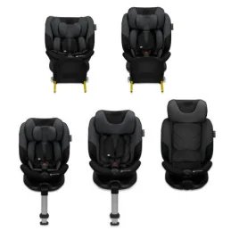 SCAUN AUTO KINDERKRAFT I-FIX, I-SIZE 40-150 CM, GRAPHITE BLACK | MARKETPLACE SHOPPING CENTER