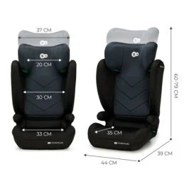 SCAUN AUTO KINDERKRAFT I-SPARK, I-SIZE 100-150 CM, BLACK | MARKETPLACE SHOPPING CENTER