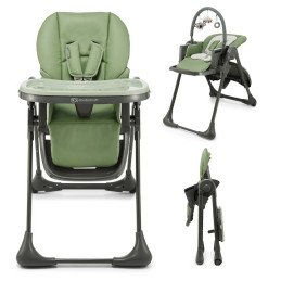 SCAUN DE MASA KINDERKRAFT TUMMIE, PLIABIL, GREEN | MARKETPLACE SHOPPING CENTER