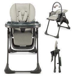 SCAUN DE MASA KINDERKRAFT TUMMIE, PLIABIL, GREY | MARKETPLACE SHOPPING CENTER