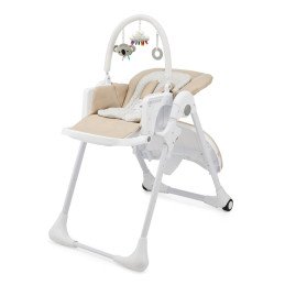 SCAUN DE MASA KINDERKRAFT TUMMIE, PLIABIL, BEIGE | MARKETPLACE SHOPPING CENTER