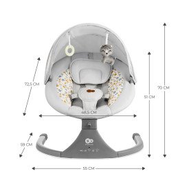 LEAGAN ELECTRIC KINDERKRAFT LUMI 2, LIGHT GREY | MARKETPLACE SHOPPING CENTER