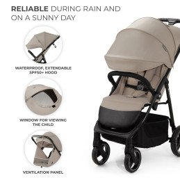 CARUCIOR SPORT KINDERKRAFT TRIG3 STONE BEIGE | MARKETPLACE SHOPPING CENTER