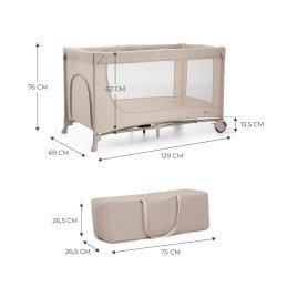 PATUT TRAVEL KINDERKRAFT JOY2, FARA ACCESORII, BEIGE | MARKETPLACE SHOPPING CENTER