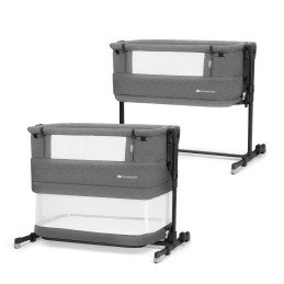 PATUT CO-SLEEPER KINDERKRAFT NESTE GROW, GRI INCHIS | MARKETPLACE SHOPPING CENTER