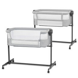 PATUT CO-SLEEPER KINDERKRAFT NESTE UP 2, GRI DESCHIS | MARKETPLACE SHOPPING CENTER