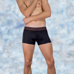 boxeri barbati din bumbac elastic,negru