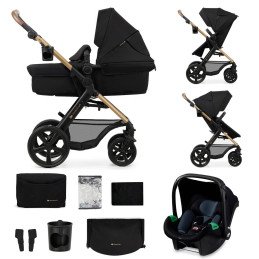 CARUCIOR 3 IN 1 KINDERKRAFT MOOV 2, NEGRU PUR | MARKETPLACE SHOPPING CENTER
