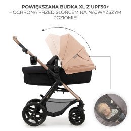 CARUCIOR 3 IN 1 KINDERKRAFT MOOV 2, SAND BEIGE | MARKETPLACE SHOPPING CENTER