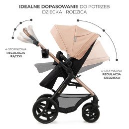 CARUCIOR 3 IN 1 KINDERKRAFT MOOV 2, SAND BEIGE | MARKETPLACE SHOPPING CENTER