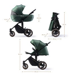CARUCIOR 3 IN 1 KINDERKRAFT PRIME 2 3IN1 MINK PRO GREEN | MARKETPLACE SHOPPING CENTER
