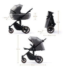 CARUCIOR 3 IN 1 KINDERKRAFT PRIME 2 3IN1 MINK PRO GREY | MARKETPLACE SHOPPING CENTER