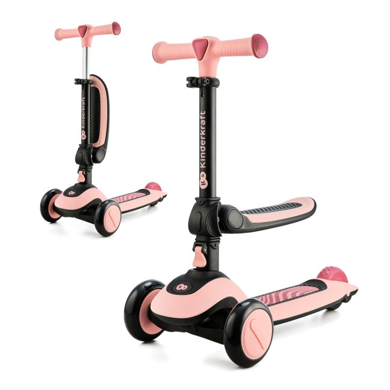 TROTINETA KINDERKRAFT HALLEY, ROSA PINK | MARKETPLACE SHOPPING CENTER