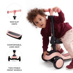 TROTINETA KINDERKRAFT HALLEY, ROSA PINK | MARKETPLACE SHOPPING CENTER