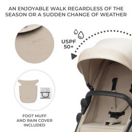 CARUCIOR KINDERKRAFT NEWLY, 4 IN 1, SAND BEIGE | MARKETPLACE SHOPPING CENTER