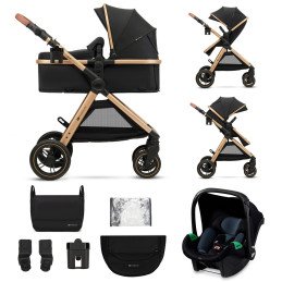 CARUCIOR KINDERKRAFT ESME, 3 IN 1, PURE BLACK | MARKETPLACE SHOPPING CENTER