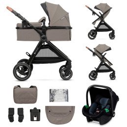 CARUCIOR KINDERKRAFT ESME, 3 IN 1, SAND BEIGE | MARKETPLACE SHOPPING CENTER