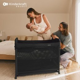 PATUT DE CALATORIE KINDERKRAFT MOON DREAM, BLACK | MARKETPLACE SHOPPING CENTER