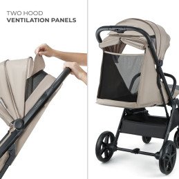 CARUCIOR SPORT KINDERKRAFT LOOM, 0-22 KG, LINEN BEIGE | MARKETPLACE SHOPPING CENTER