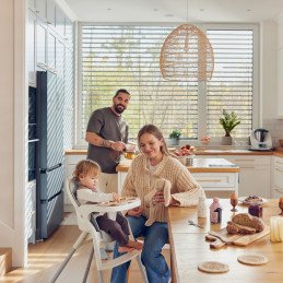 SCAUN DE MASA KINDERKRAFT DINNLY, GREY | MARKETPLACE SHOPPING CENTER
