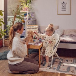 SCAUN DE MASA KINDERKRAFT DINNLY, GREY | MARKETPLACE SHOPPING CENTER