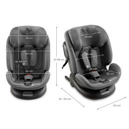 SCAUN AUTO KINDERKRAFT XPEDITION 3 I-SIZE 40-150 CM, GREY | MARKETPLACE SHOPPING CENTER