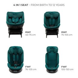 SCAUN AUTO KINDERKRAFT XPEDITION 3 I-SIZE 40-150 CM, GREEN | MARKETPLACE SHOPPING CENTER